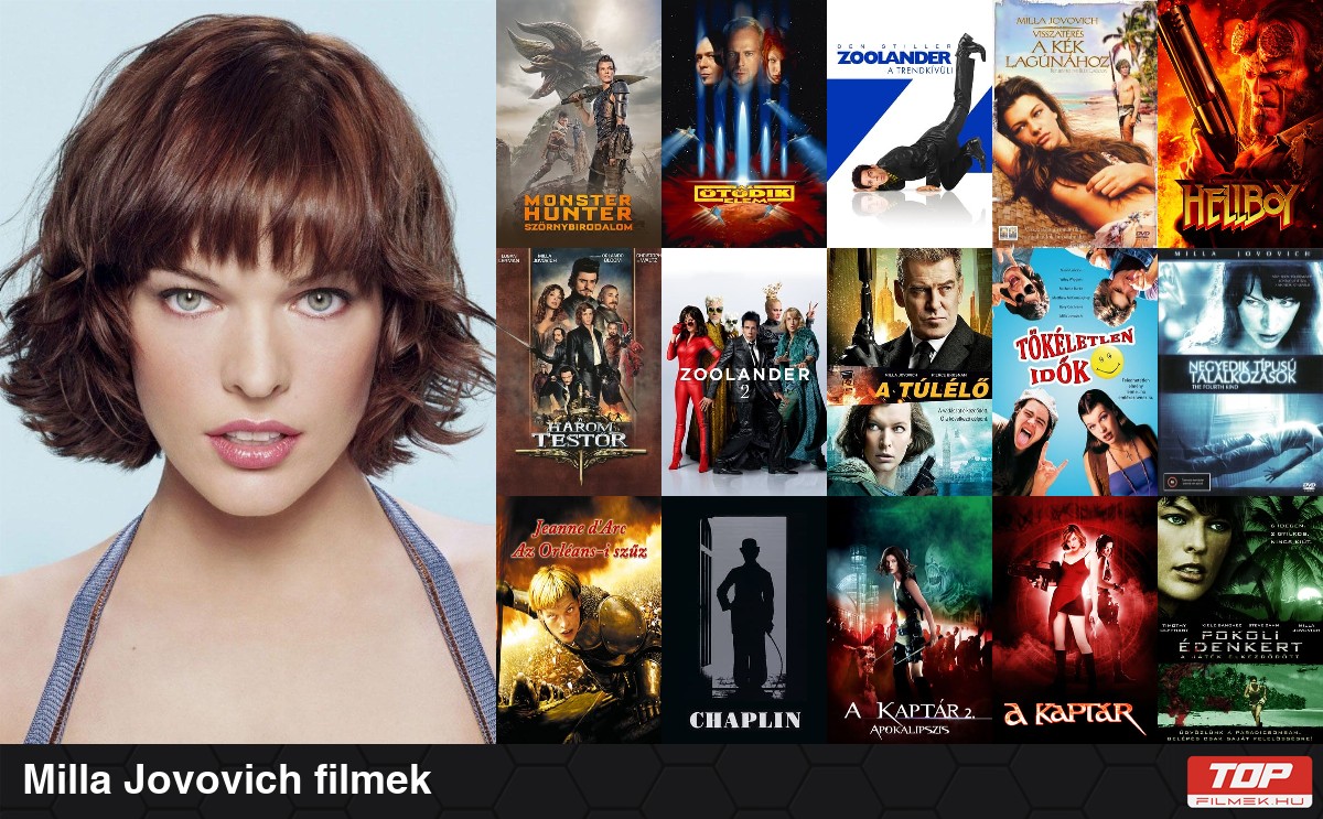 Milla Jovovich filmek 71db - TOP filmek - filmek magyarul