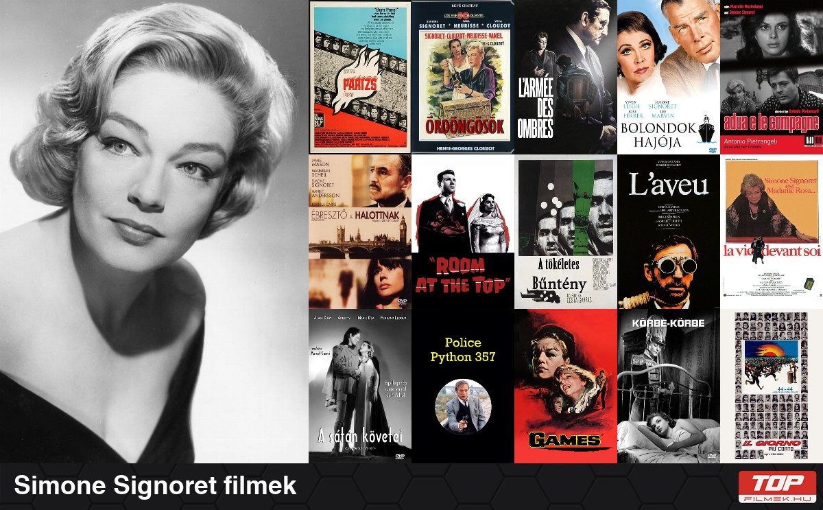 Simone Signoret filmek