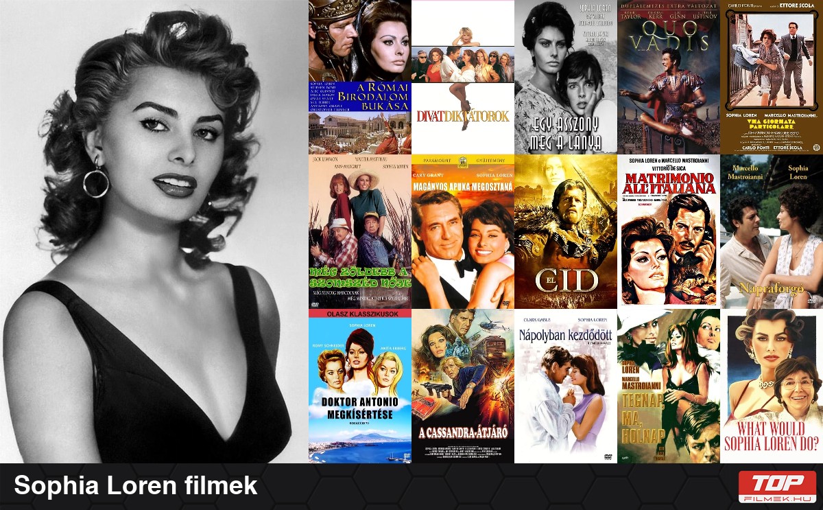 Sophia Loren filmek