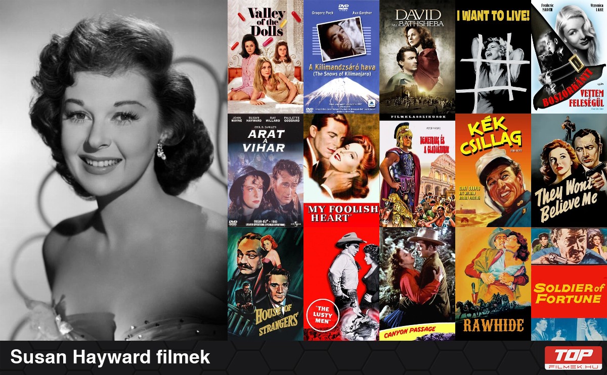 Susan Hayward filmek